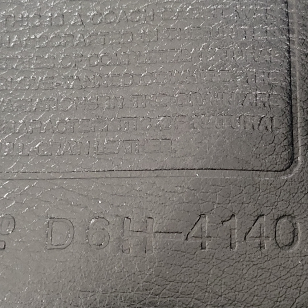 Vintage Coach Lafayette Leather Shoulder Bag #4140. - Picture 13 of 16